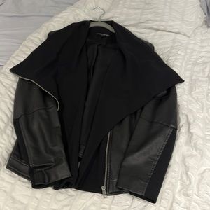 Central Park West New York vegan leather jacket